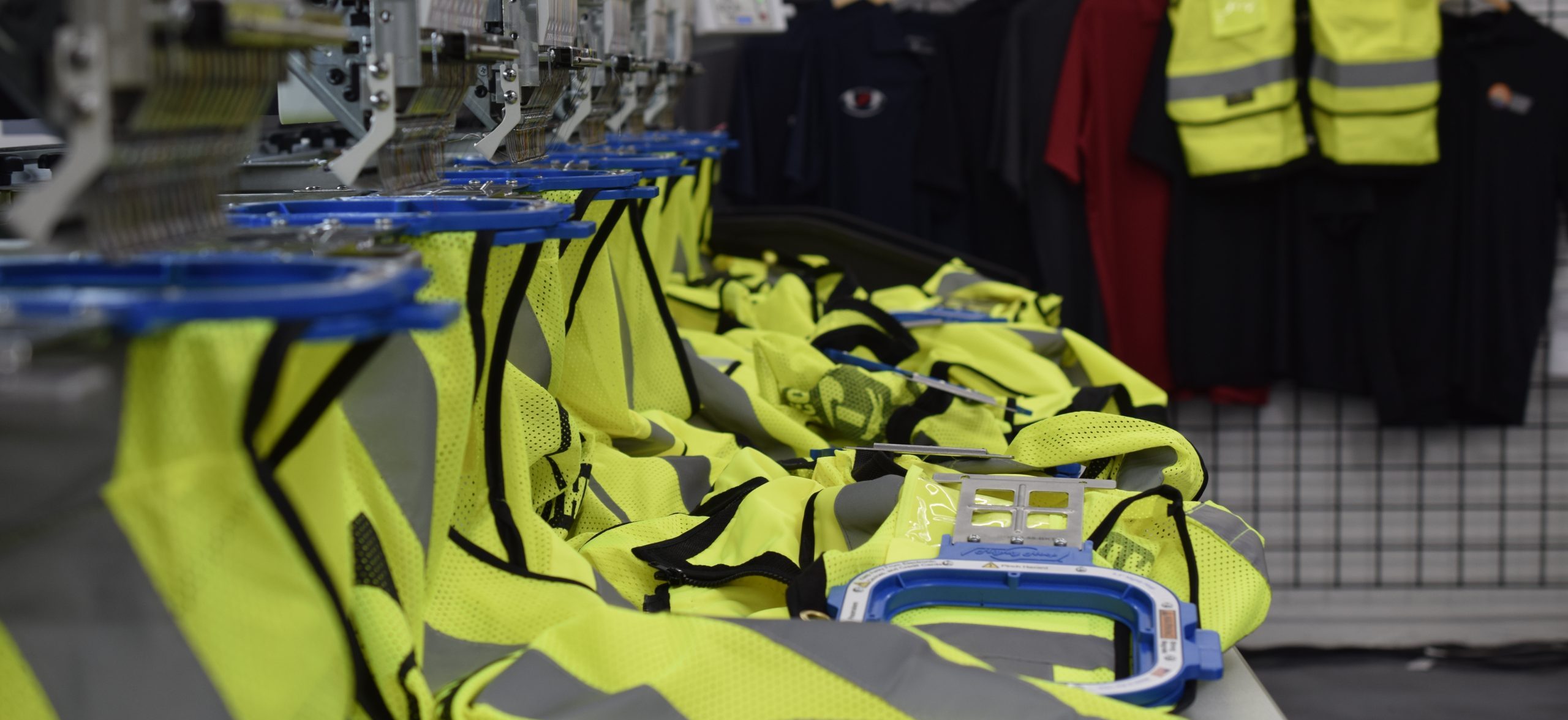 Embroidered Safety Vests for Ferguson.